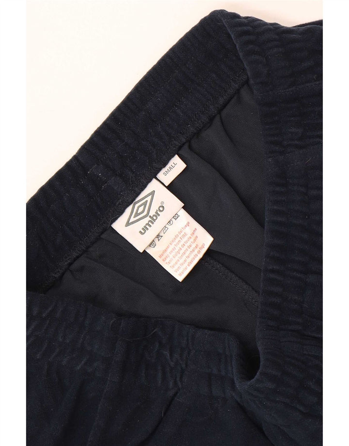 Pantaloni da tuta in pile da donna Umbro UK 8 Small Poliestere blu navy