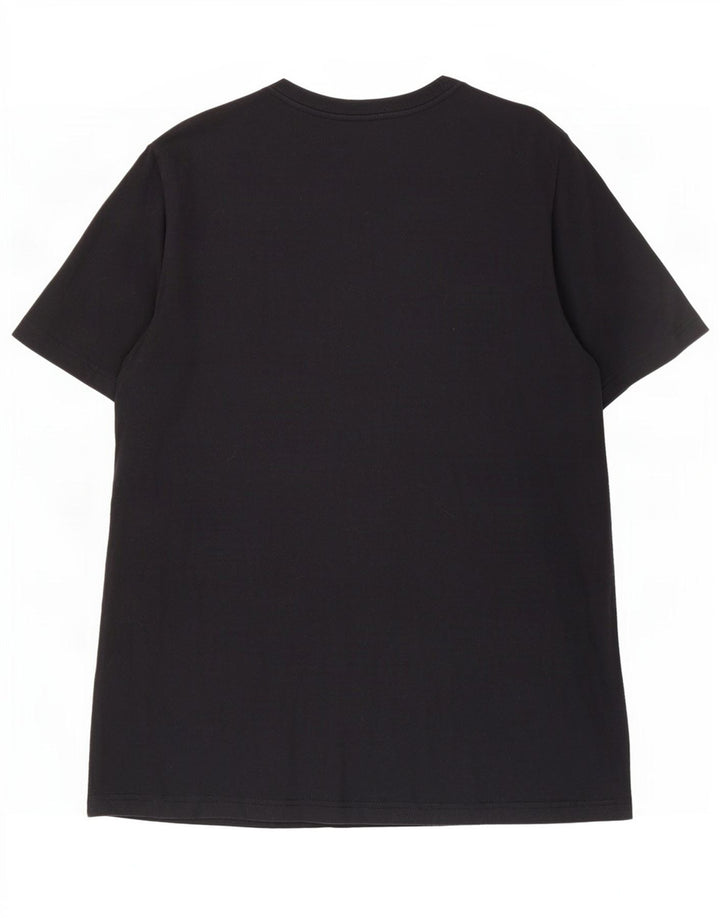 T-shirt grafica Adidas da uomo con vestibilità regolare, taglia grande, nera