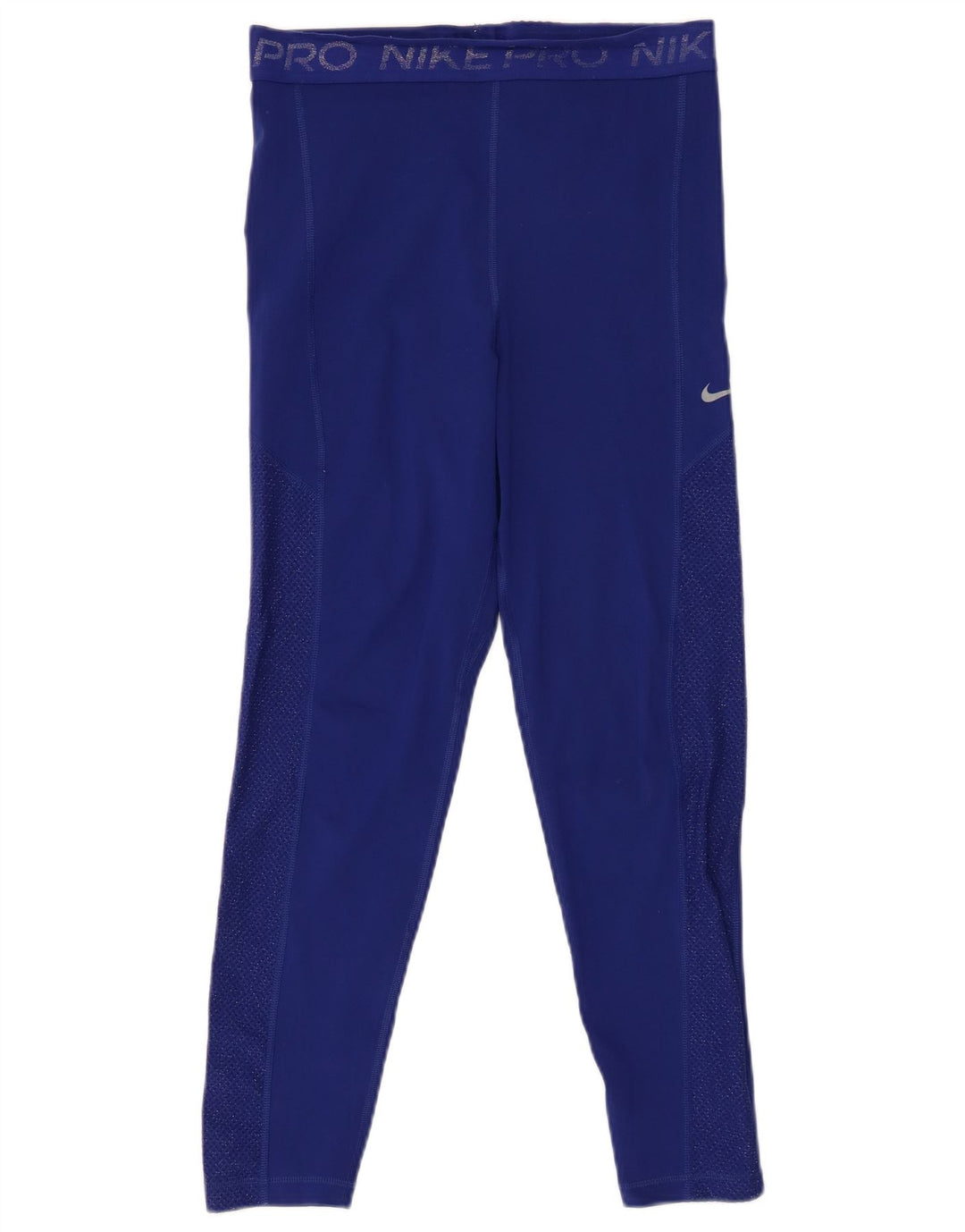 Leggings grafici da donna NIKE UK 12 poliestere blu medio