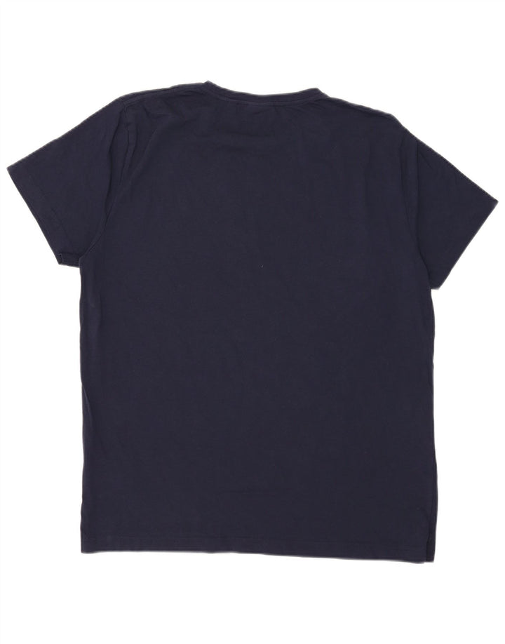 Gant T-shirt da uomo Top XL in cotone blu navy