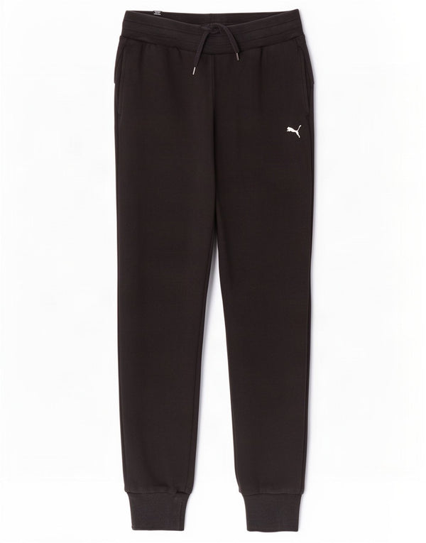 Pantaloni da tuta da donna Puma Joggers UK 6 XS Nero Cotone