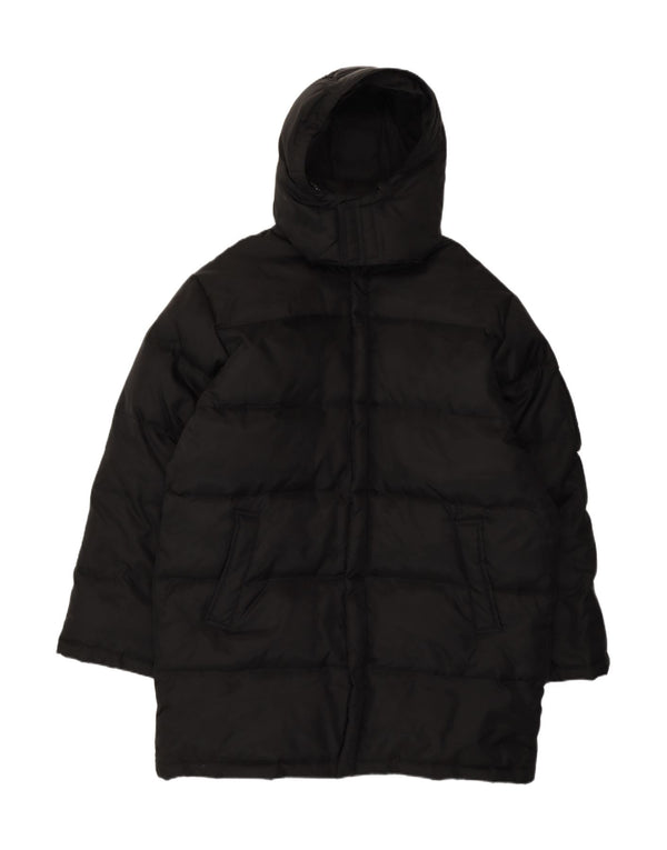 Cappotto imbottito con cappuccio da uomo Pearlwood IT 54 XL Nero Poliammide