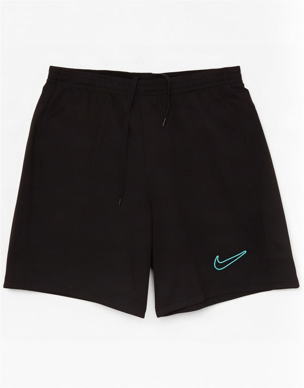 Pantaloncini sportivi Nike Dri Fit Slim da uomo piccoli in poliestere nero