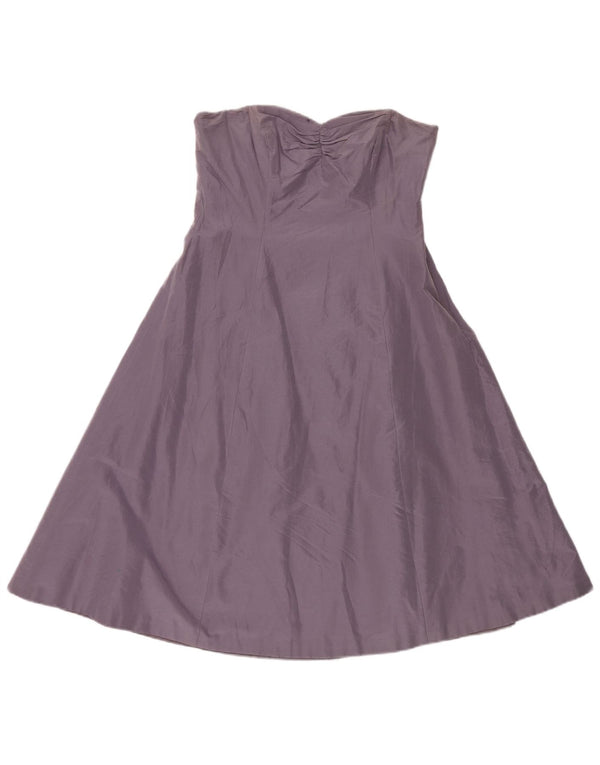 Abito senza spalline da donna Coast UK 14 Cotone viola medio