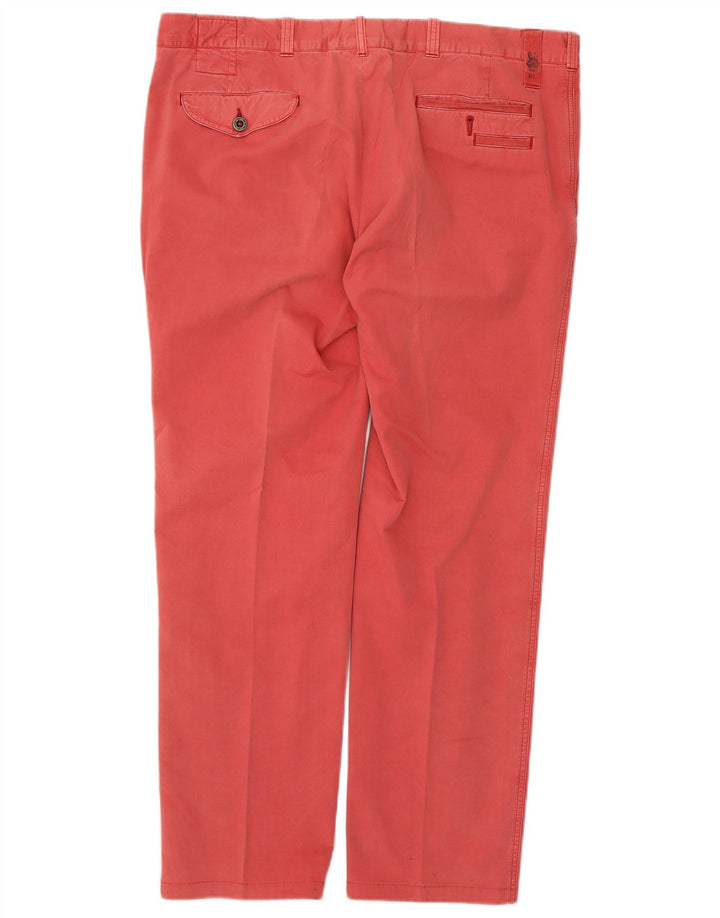 POLO RALPH LAUREN Pantaloni chino dritti da uomo W38 L30 Cotone rosa