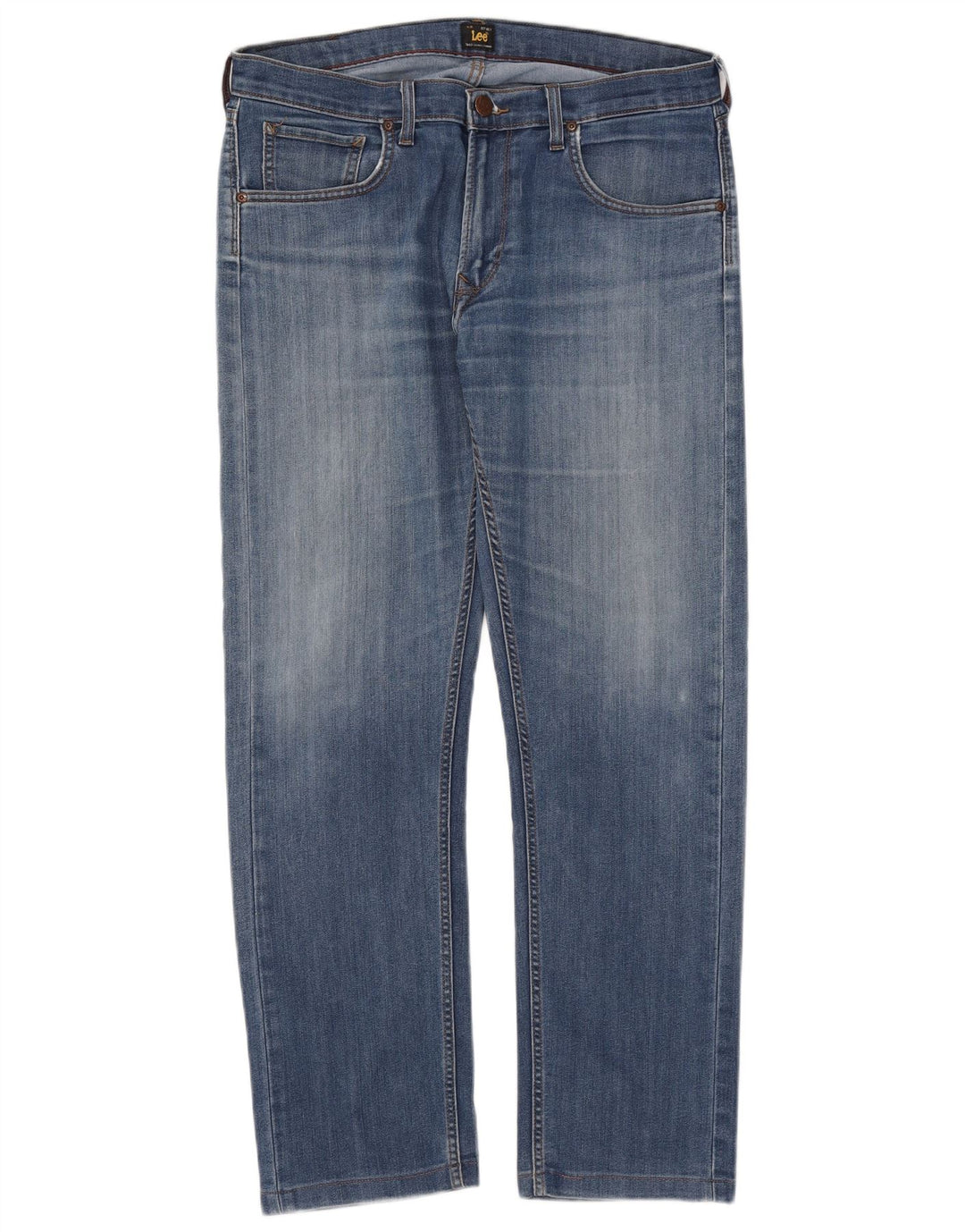 Jeans dritti Lee Daren da donna W34 L29 cotone blu