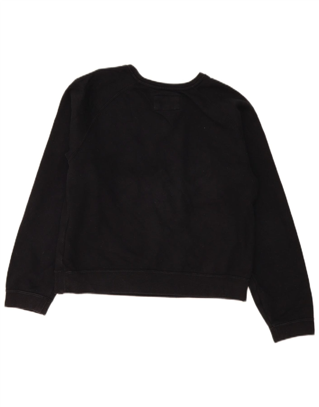 Felpa con grafica corta oversize da donna Hurley, maglione UK 10, piccola, nera