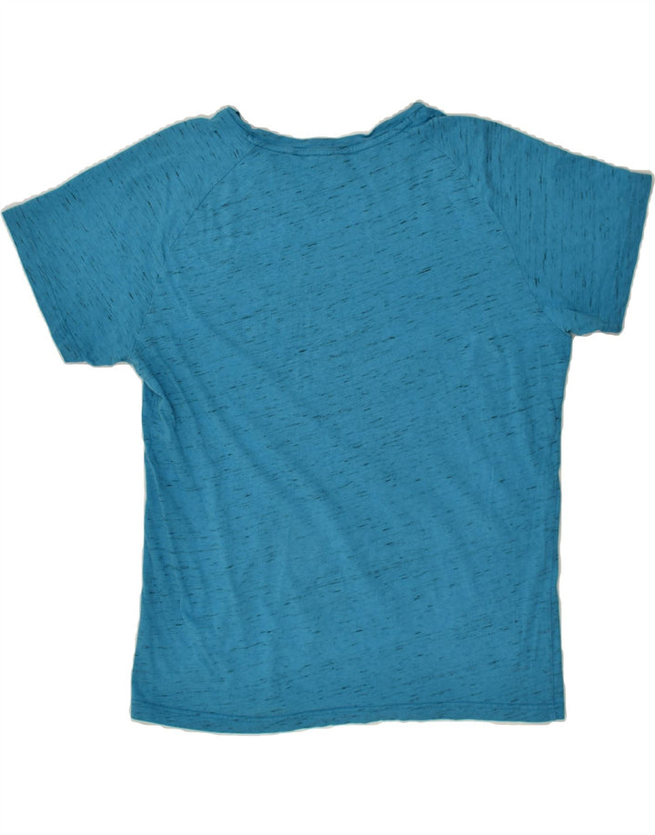 PUMA Mens T-Shirt Top XL Blue Flecked | Vintage Puma | Thrift | Second-Hand Puma | Used Clothing | Messina Hembry 