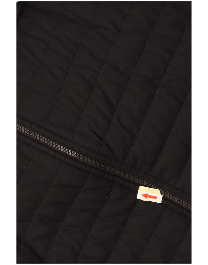 Giacca imbottita con cappuccio NIKE da uomo UK 44 2XL poliestere nero