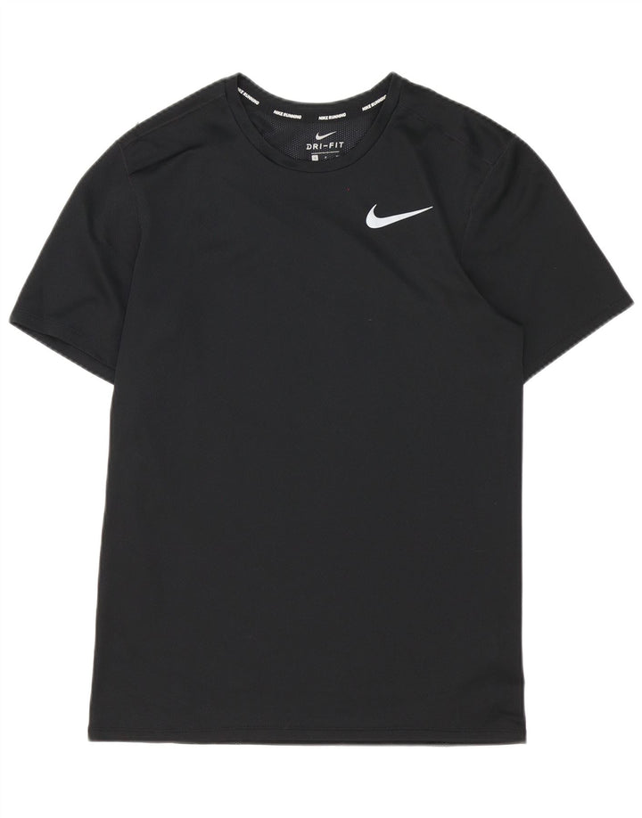 T-shirt Nike Dri Fit da uomo, piccola, in poliestere nero