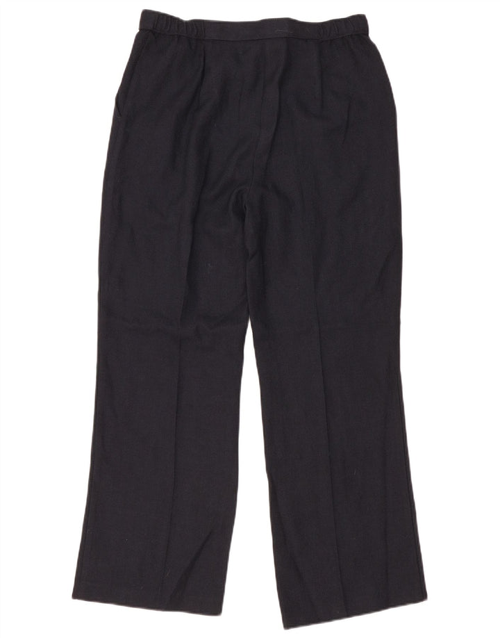Pantaloni chino da donna Marks & Spencer UK 12 medi W30 L27 Blu navy