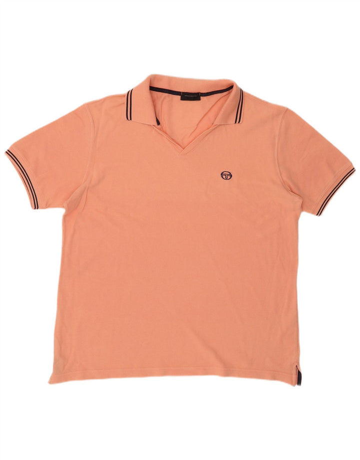 SERGIO TACCHINI Polo Uomo IT 56 XL Cotone Arancione