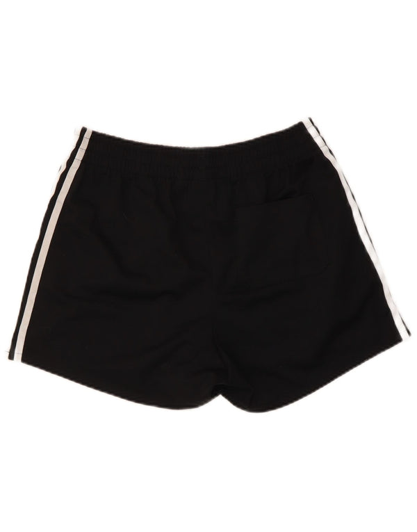 Pantaloncini sportivi Adidas da donna UK 12 medio nero poliestere