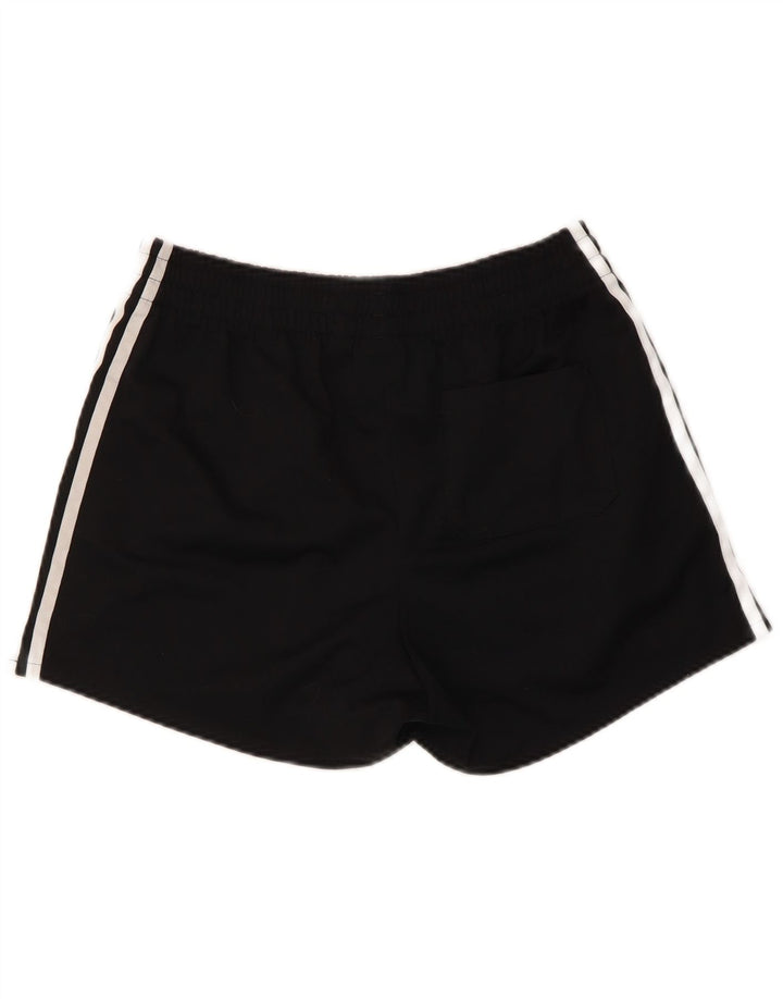 Pantaloncini sportivi Adidas da donna UK 12 medio nero poliestere