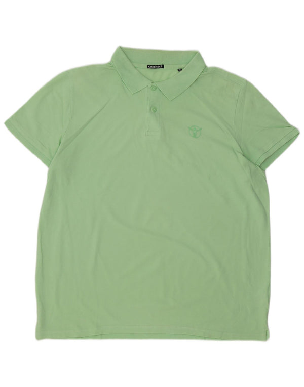Polo da uomo CHIEMSEE XL in cotone verde