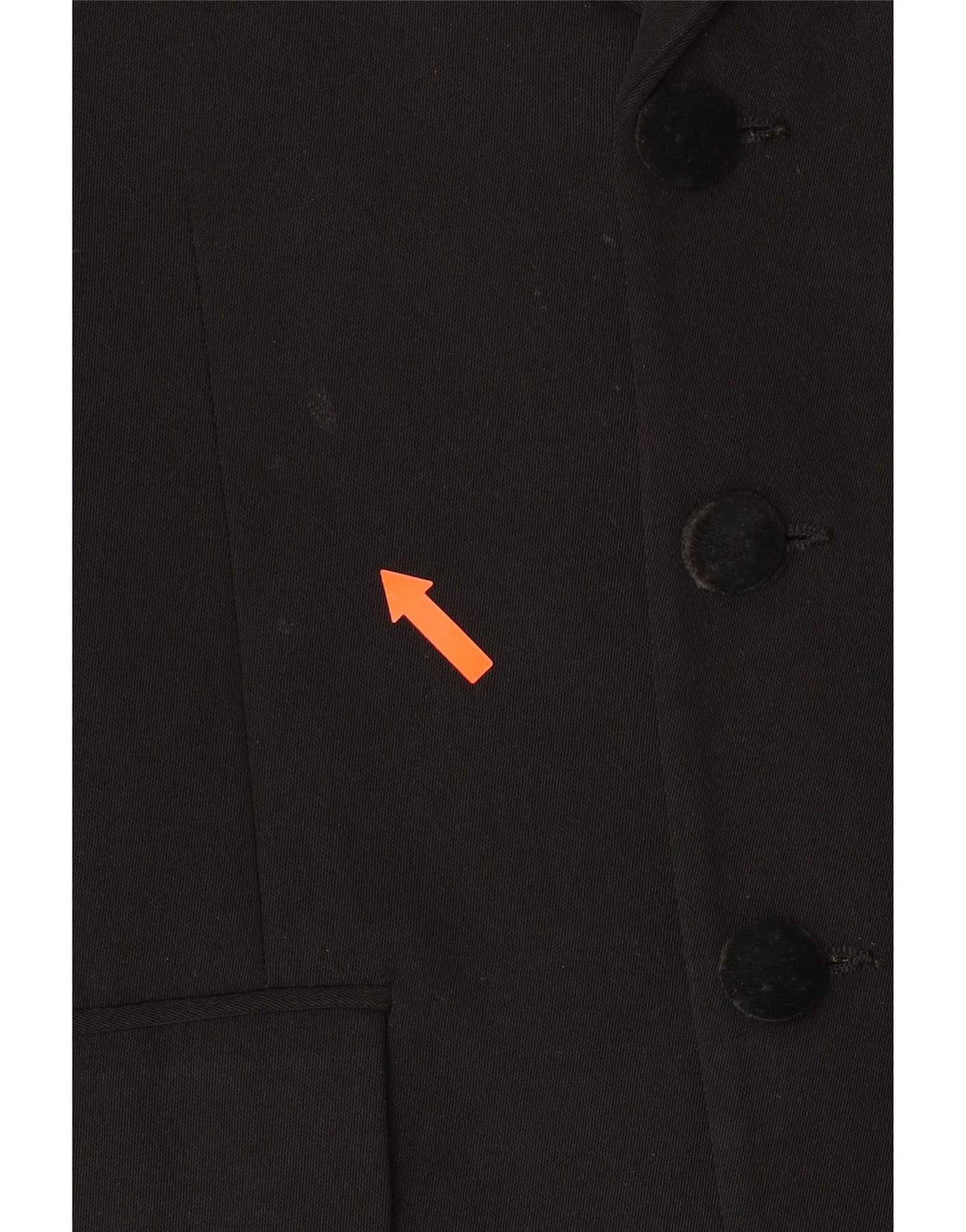 Giacca blazer vintage da ragazzo a 3 bottoni 11-12 anni nera
