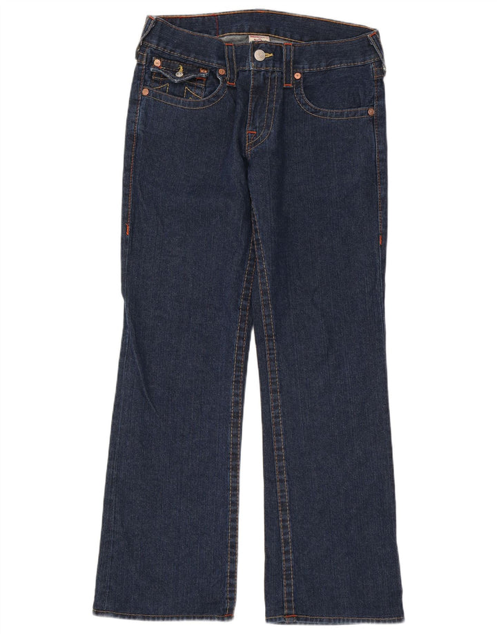 Jeans bootcut da donna True Religion W31 L32 cotone blu