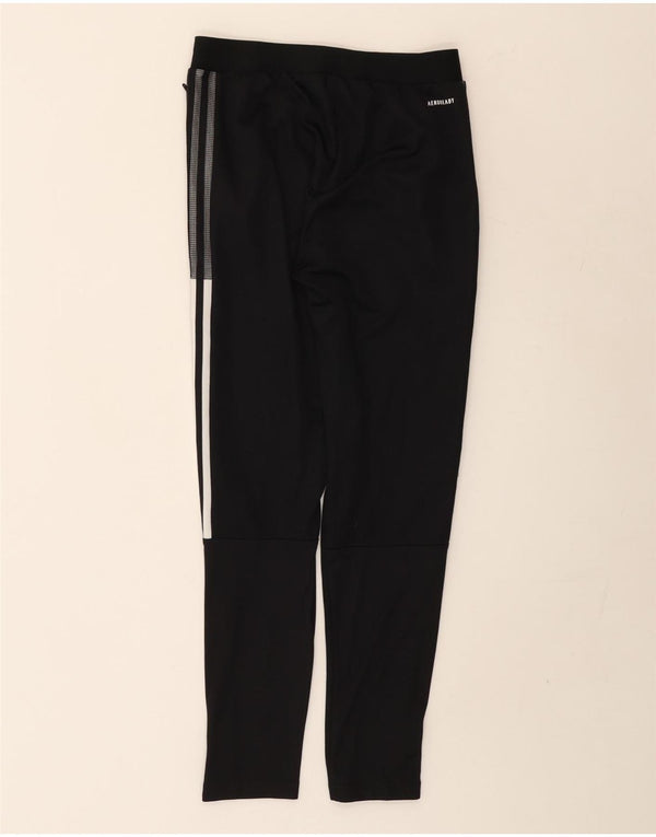 Pantaloni da tuta Adidas Aeroready da uomo piccoli in poliestere nero