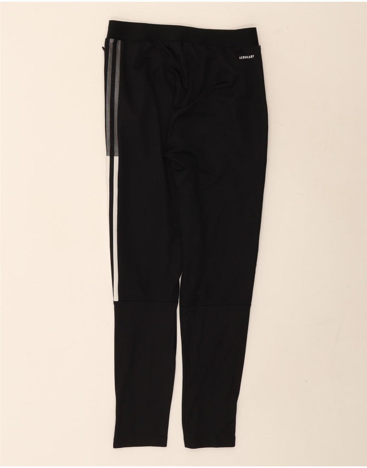 Pantaloni da tuta Adidas Aeroready da uomo piccoli in poliestere nero