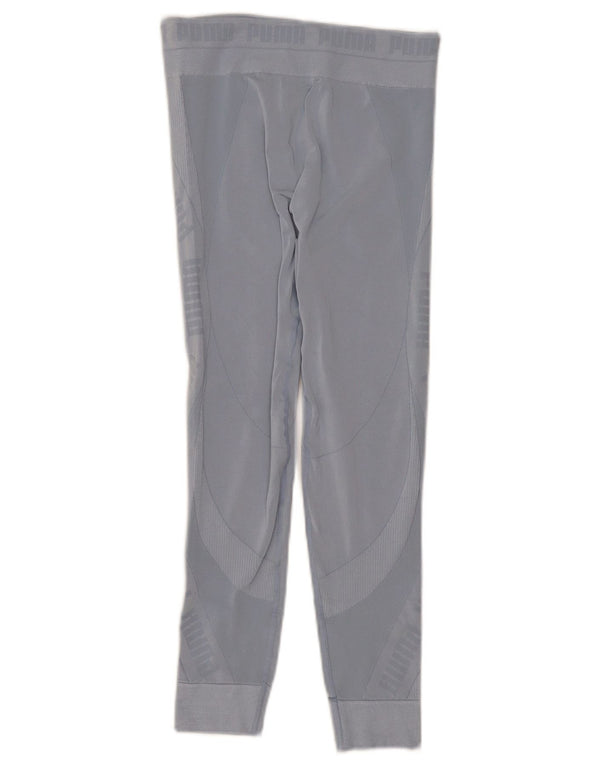 Leggings grafici da donna Puma UK 8 Small Blu sintetico