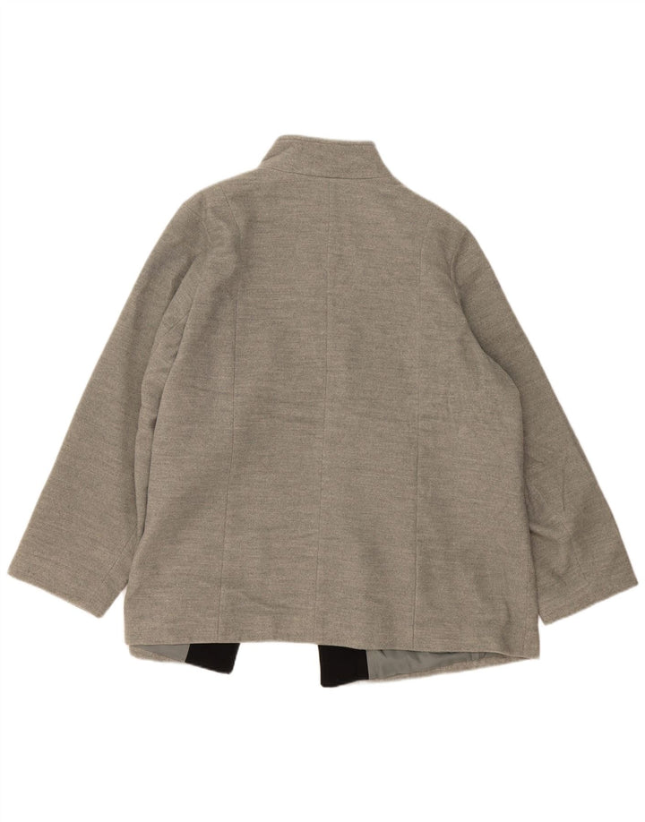 Giubbotto bomber da donna Marks & Spencer UK 20 2XL Poliestere grigio