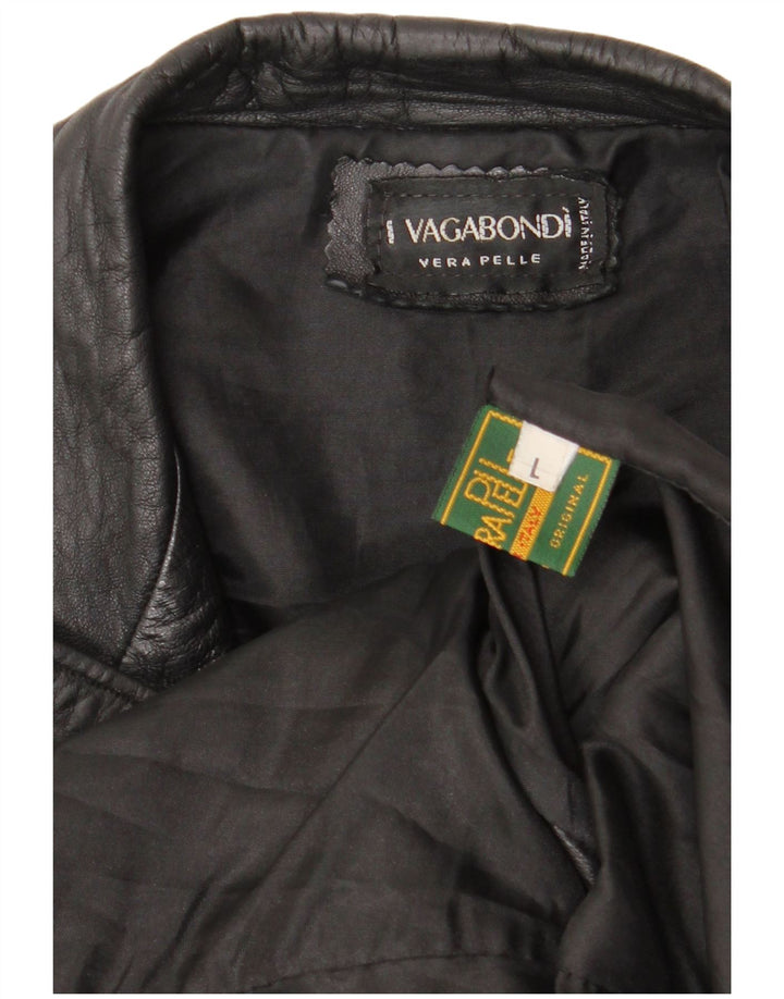 Giacca in pelle da donna Vagabond UK 16 Large in pelle nera