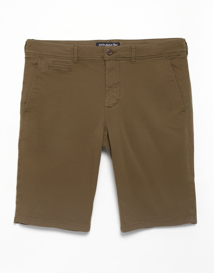 Pantaloncini chino da uomo Woolrich W34 Large Khaki