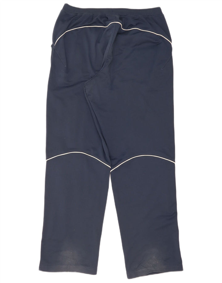 Pantaloni da tuta da uomo Reebok Large in poliestere blu navy