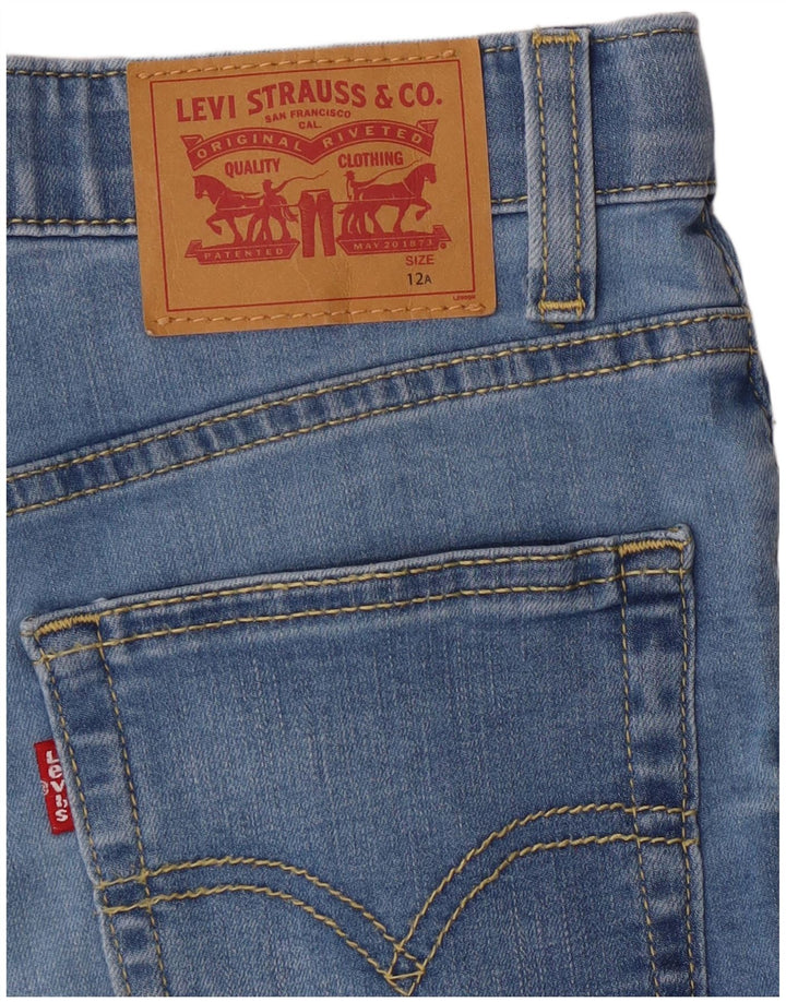 Pantaloncini di jeans Levi's per ragazzi 11-12 anni W26 Blu