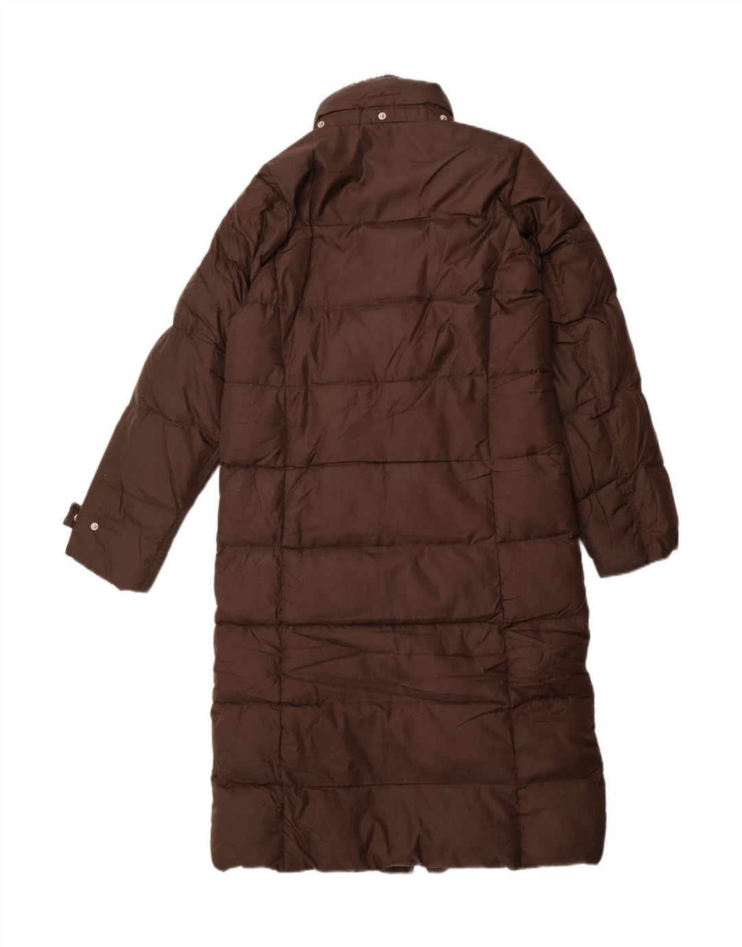 Cappotto imbottito oversize da donna Eddie Bauer UK 10 piccolo poliestere marrone