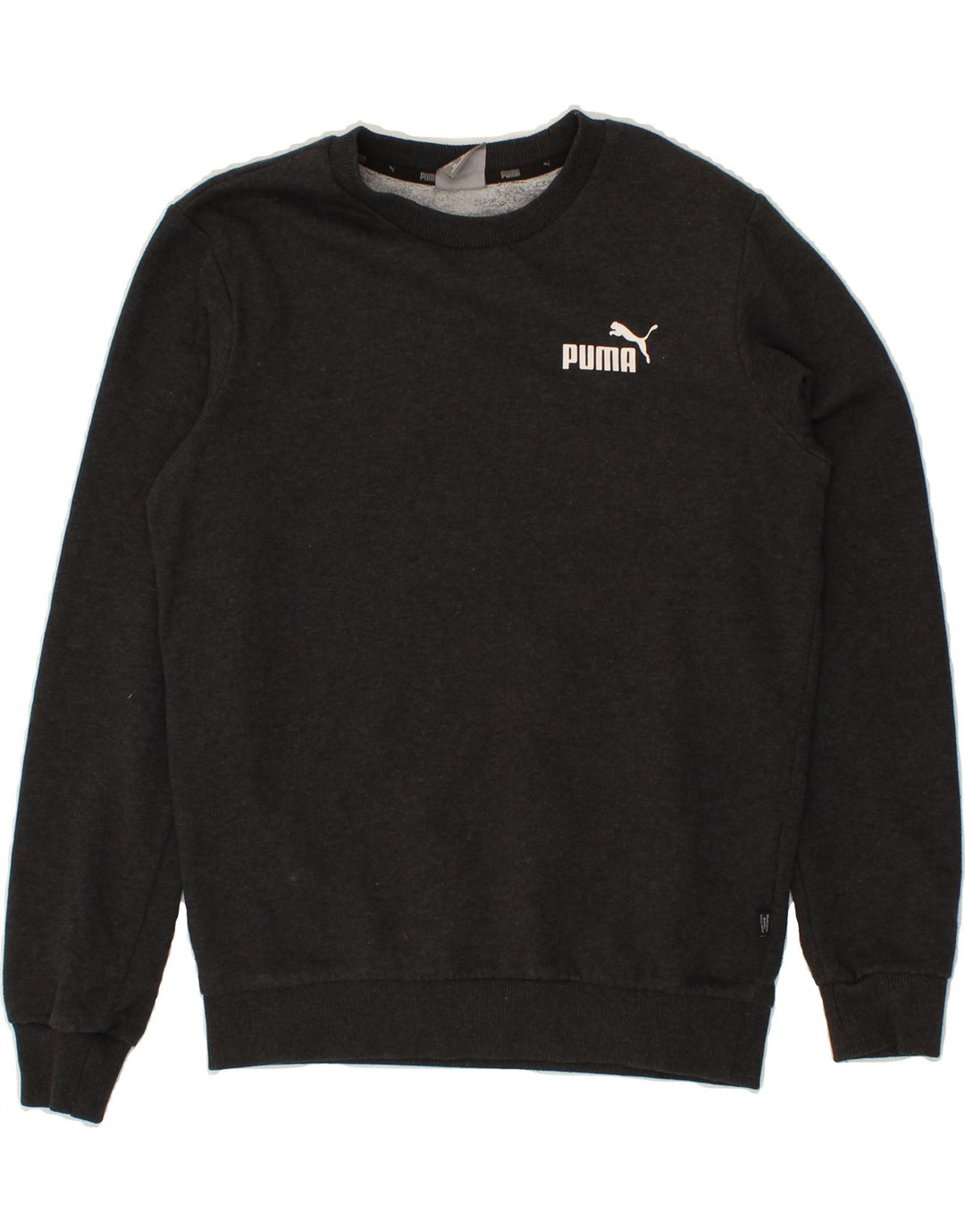 PUMA Mens Sweatshirt Jumper XS Grey Vintage Puma and Second-Hand Puma from Messina Hembry 