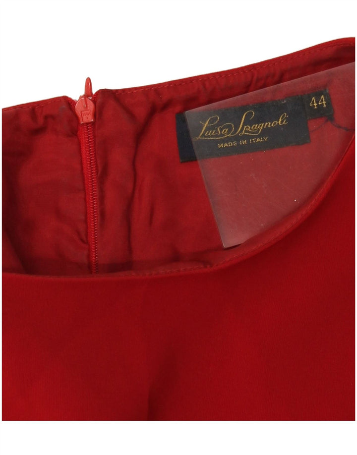 Abito Tubino Donna Luisa Spagnoli IT 44 Rosso Medio