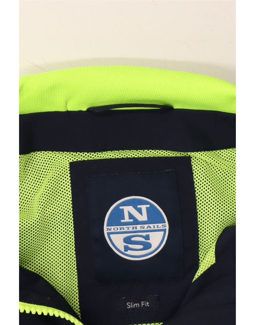 NORTH SAILS Mens Bomber Jacket UK 36 Small Navy Blue Polyamide Vintage North Sails and Second-Hand North Sails from Messina Hembry 