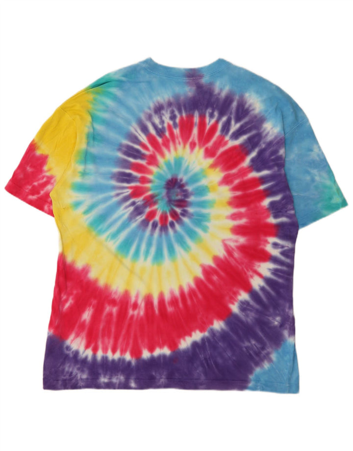 T-shirt grafica da uomo Nike Top in cotone tie-dye medio multicolore