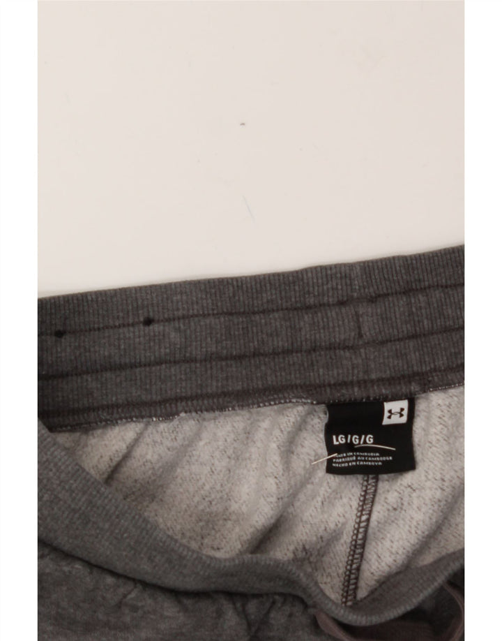 UNDER ARMOUR Mens Tracksuit Trousers Joggers Large Grey Vintage Under Armour and Second-Hand Under Armour from Messina Hembry 