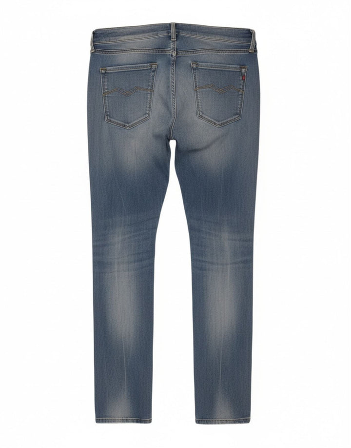 Jeans skinny da donna Replay W29 L30 cotone blu