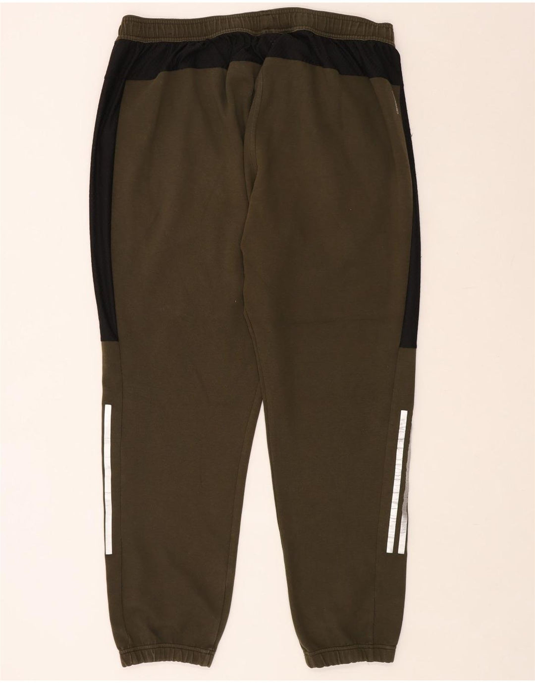 Pantaloni da tuta da uomo ADIDAS Joggers 2XL Poliestere color block kaki