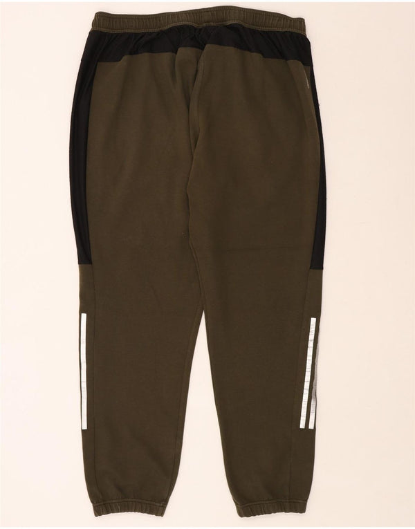Pantaloni da tuta da uomo ADIDAS Joggers 2XL Poliestere color block kaki