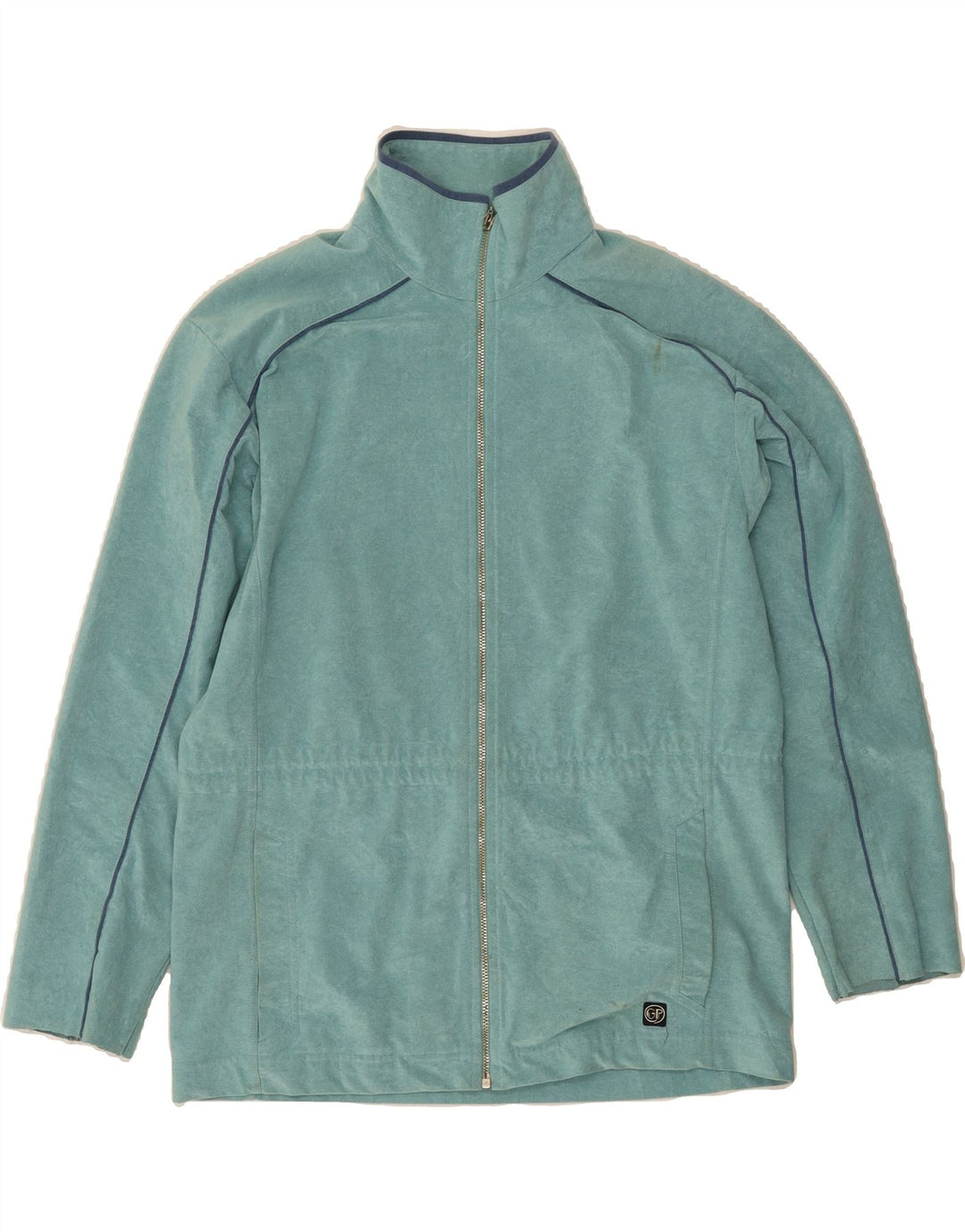 GREENSTONE PARK Womens Tracksuit Top Jacket UK 18 XL Turquoise Vintage Greenstone Park and Second-Hand Greenstone Park from Messina Hembry 