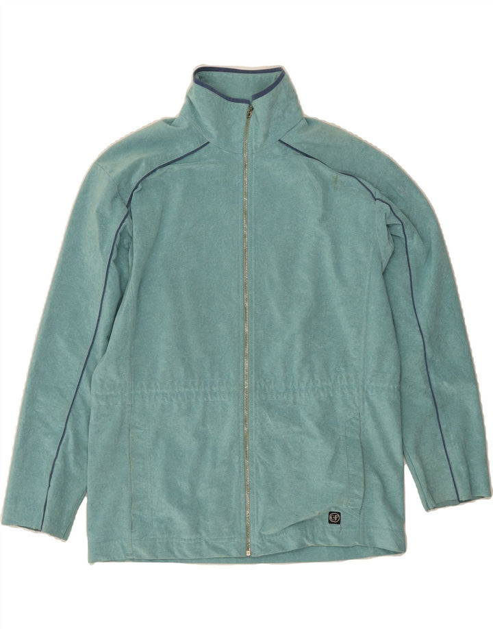GREENSTONE PARK Womens Tracksuit Top Jacket UK 18 XL Turquoise Vintage Greenstone Park and Second-Hand Greenstone Park from Messina Hembry 