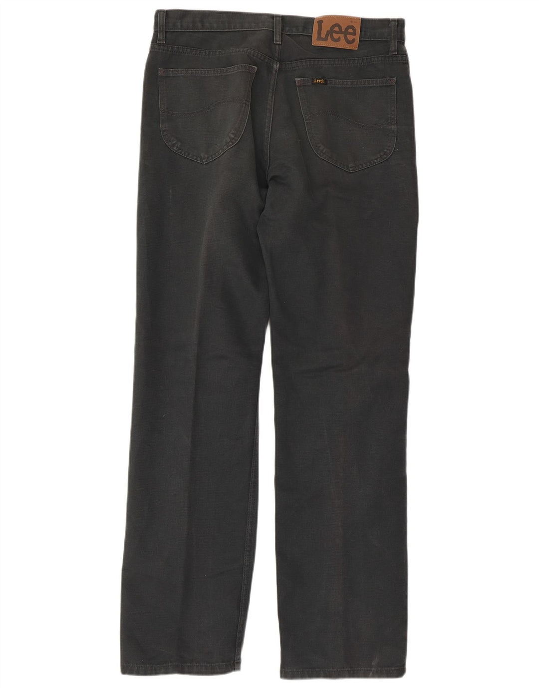 Jeans dritti da uomo LEE W34 L32 in cotone grigio
