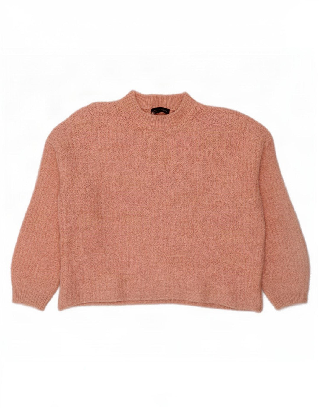 Maglione maglione a collo alto da donna Marks & Spencer UK 14 Rosa medio