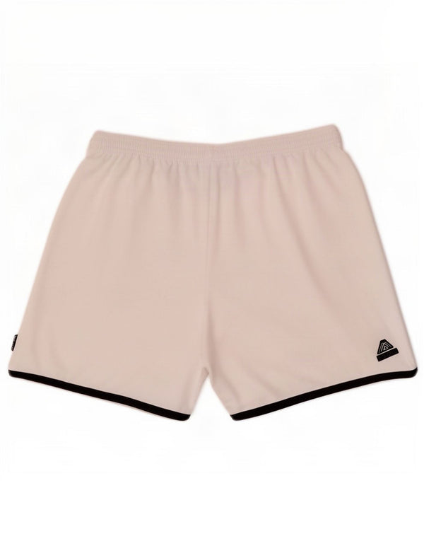 Pantaloncini sportivi Adidas Climalite da uomo XL poliestere bianco