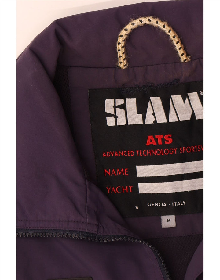 Giubbotto bomber da uomo Slam UK 38 nylon viola medio