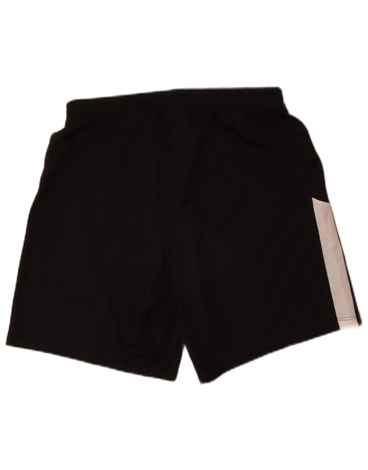 Pantaloncini sportivi Nike Dri Fit da uomo, colore nero medio, in poliestere color block