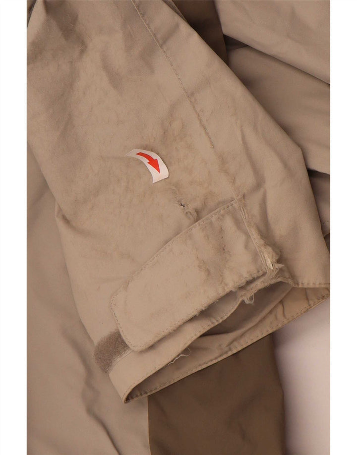 Giacca antipioggia da uomo Jack Wolfskin UK 44/46 XL Poliammide color block beige