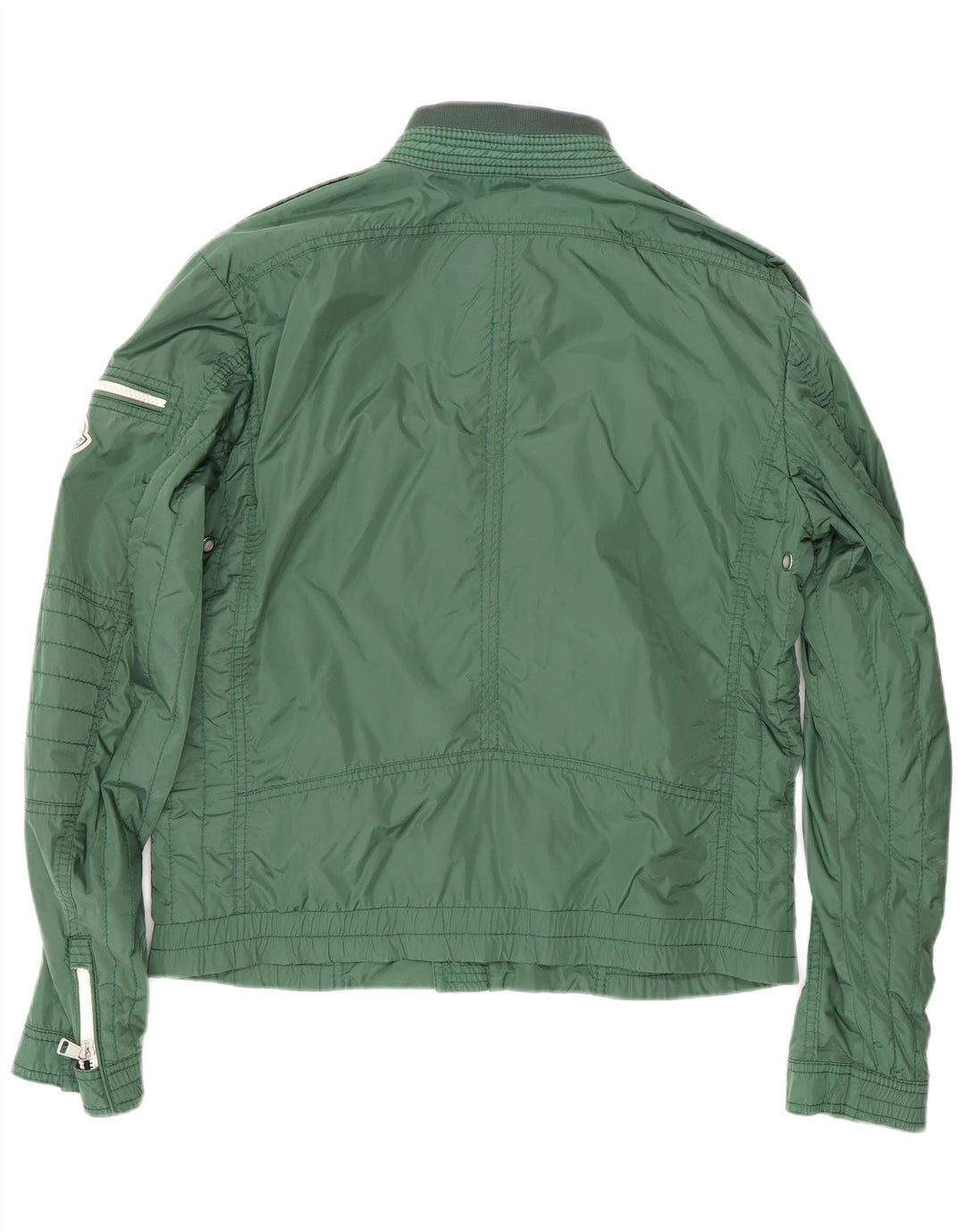 MONCLER Giacca bomber da uomo taglia 3 grande verde moderno