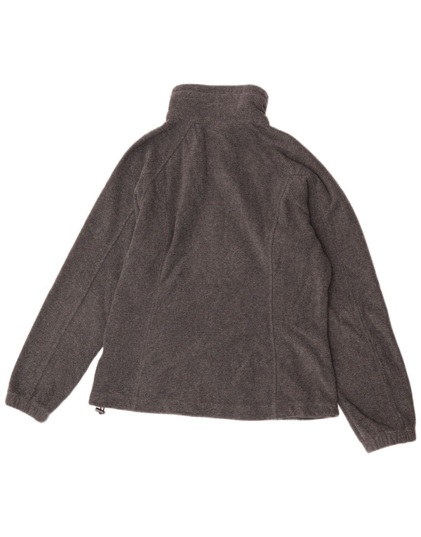 Giacca in pile da donna Columbia UK 14 Sport in poliestere grigio medio
