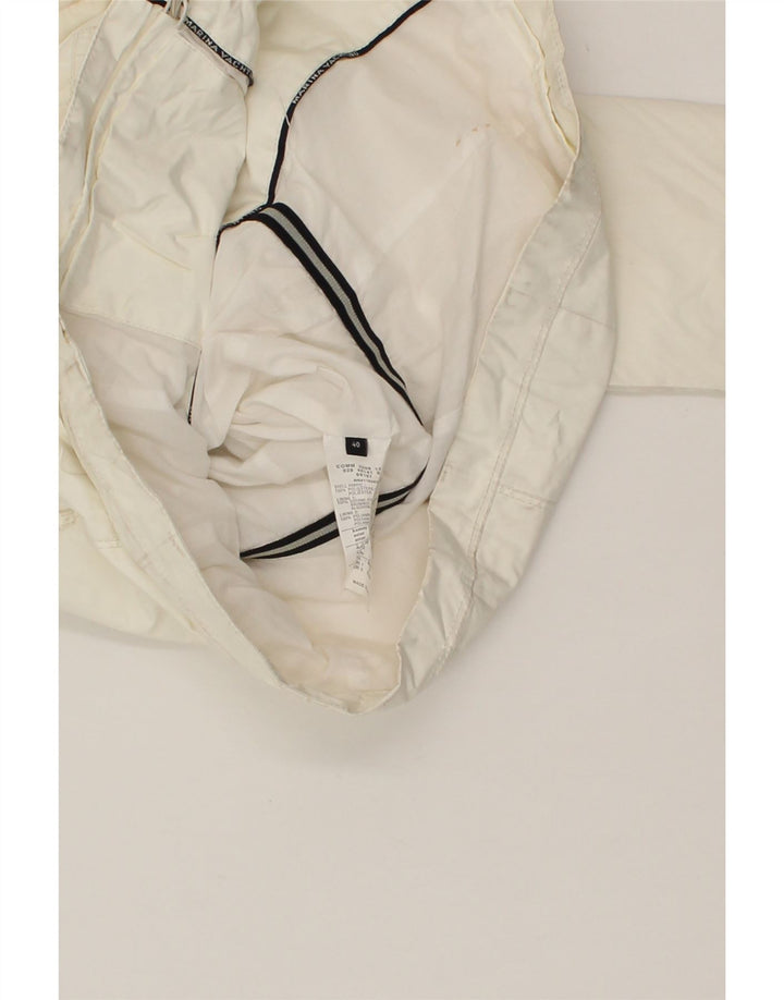 MARINA YACHTING Womens Utility Jacket IT 40 Small White Polyester Vintage Marina Yachting and Second-Hand Marina Yachting from Messina Hembry 