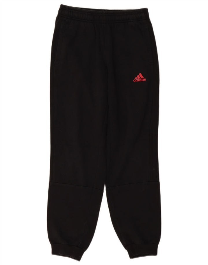 Pantaloni da tuta ADIDAS da ragazzo Joggers 11-12 anni in cotone nero